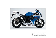 Decals for Suzuki GSXR750 2014 - Blue • Suzuki OEM Decals
