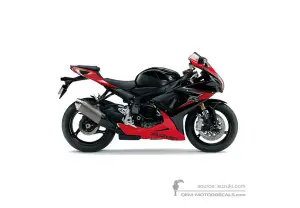 Decals for Suzuki GSXR750 2014 - Black • Suzuki OEM Decals