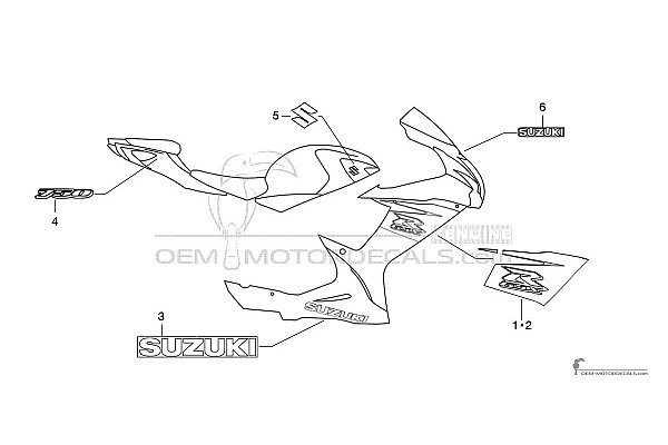 Suzuki GSXR750 2014 - Red