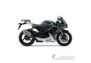 Decals for Suzuki GSXR750 2015 - Gray • Suzuki OEM Decals