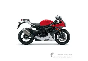 Decals for Suzuki GSXR750 2015 - Red • Suzuki OEM Decals