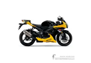 Decals for Suzuki GSXR750 2017 - Yellow • Suzuki OEM Decals