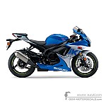 Suzuki GSXR750 2021 - Blauw