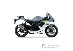 Decals for Suzuki GSXR750 2022 - Gray • Suzuki OEM Decals