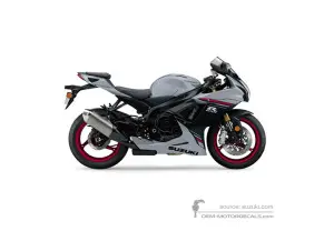 Pegatinas para Suzuki GSXR750 2023 - Gris • Suzuki Pegatinas OEM