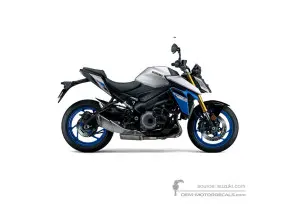 Decals for Suzuki GSXS1000 2025 - Silver • Suzuki OEM Decals