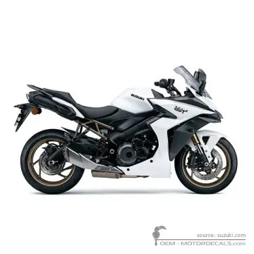 Suzuki GSXS1000 GT 2026 - Pearl Brilliant White