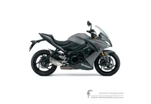 Decals for Suzuki GSXS1000F 2016 - Gray • Suzuki OEM Decals