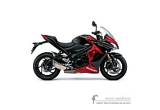 Stickers voor Suzuki GSXS1000F 2018 - Zwart Rood • Suzuki OEM Stickers