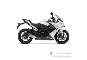 Naklejki do Suzuki GSXS1000F 2018 - Biały • Suzuki Naklejki OEM