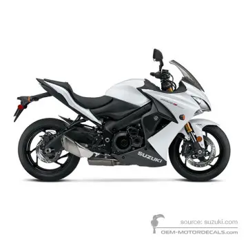 Suzuki GSXS1000F 2018 - Biały - Pearl Glacier White