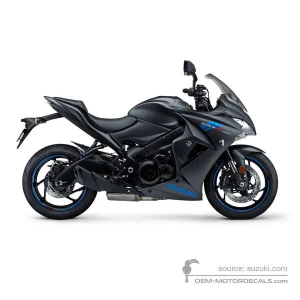 Suzuki GSXS1000F 2019 - Schwarz - Metallic Mat Black No.2