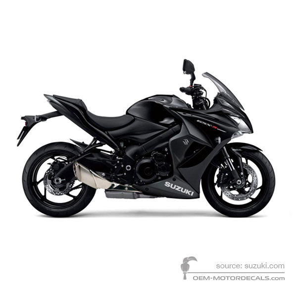 Autocollants pour Suzuki GSXS1000F 2019 - Noir • Suzuki Autocollants OEM