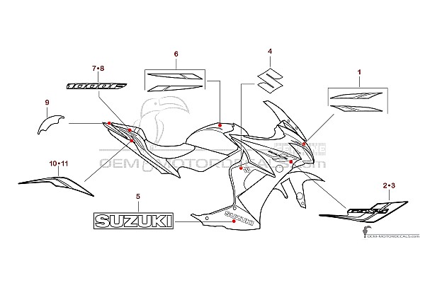 Suzuki GSXS1000F 2019 - Niebieski
