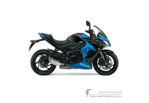 Decals for Suzuki GSXS1000F 2020 - Blue • Suzuki OEM Decals