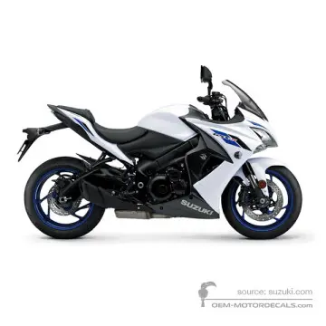 Suzuki GSXS1000F 2020 - Biały - Pearl Glacier White