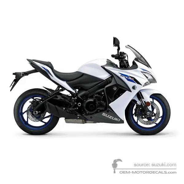 Suzuki GSXS1000F 2020 - White - Pearl Glacier White