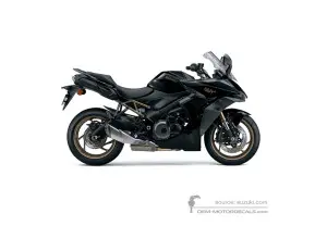 Decals for Suzuki GSXS1000GT 2024 - Black • Suzuki OEM Decals