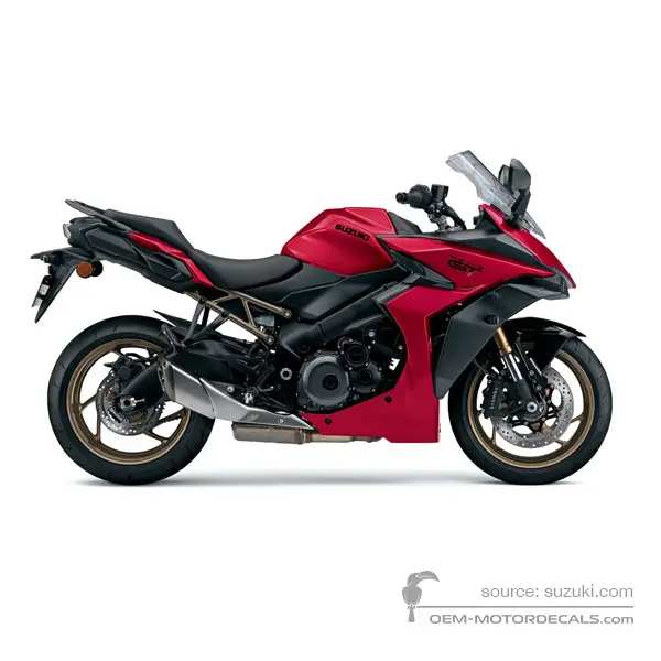Suzuki GSXS1000GT 2024 - Rot - Candy Daring Red