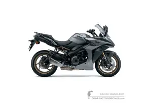 Decals for Suzuki GSXS1000GT 2025 - Gray • Suzuki OEM Decals