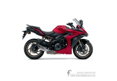 Decals for Suzuki GSXS1000GT 2025 - Red • Suzuki OEM Decals