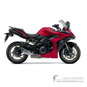 Suzuki GSXS1000GT 2025 - Czerwony - Candy Daring Red