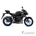 Suzuki GSXS125 2023 - Schwarz