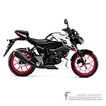 Suzuki GSXS125 2023 - Weiss