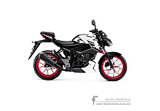 Naklejki do Suzuki GSXS125 2023 - Biały • Suzuki Naklejki OEM