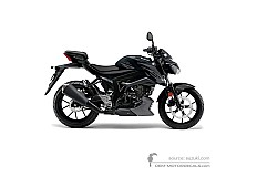 Adesivi per Suzuki GSXS125 2025 - Nero • Suzuki Adesivi OEM