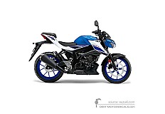 Decals for Suzuki GSXS125 2025 - White • Suzuki OEM Decals