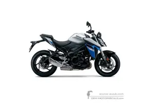 Decals for Suzuki GSXS950 2025 - Silver • Suzuki OEM Decals