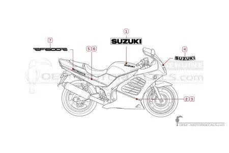 Suzuki RF600R 1994