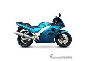 Adesivi per Suzuki RF600R 1995 • Suzuki Adesivi OEM