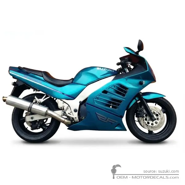 Suzuki RF600R 1995 - Candy Teal Bluish Green