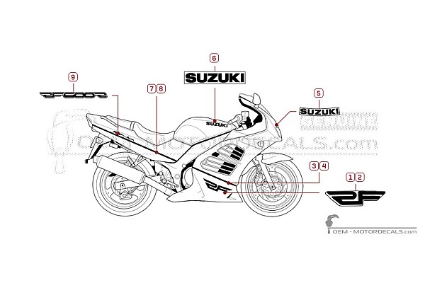 Suzuki RF600R 1995