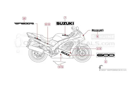 Suzuki RF600R 1997