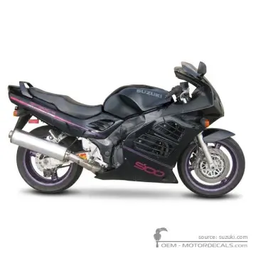 Suzuki RF900R 1994 - Pearl Novelty Black
