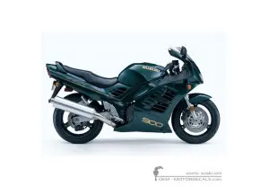 Autocollants pour Suzuki RF900R 1994 • Suzuki Autocollants OEM