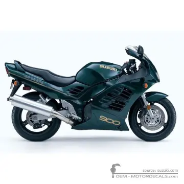 Suzuki RF900R 1994 - Prime Green