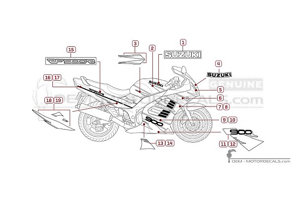 Suzuki RF900R 1994
