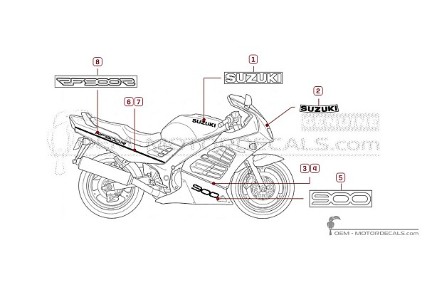 Suzuki RF900R 1994