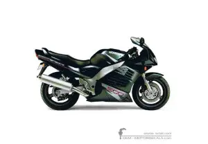 Autocollants pour Suzuki RF900R 1996 • Suzuki Autocollants OEM