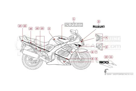 Suzuki RF900R 1996