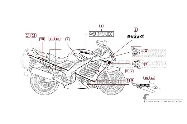 Suzuki RF900R 1996