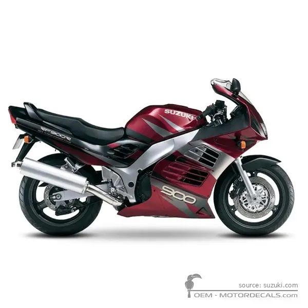 Suzuki RF900R 1997 - Candy President Maroon