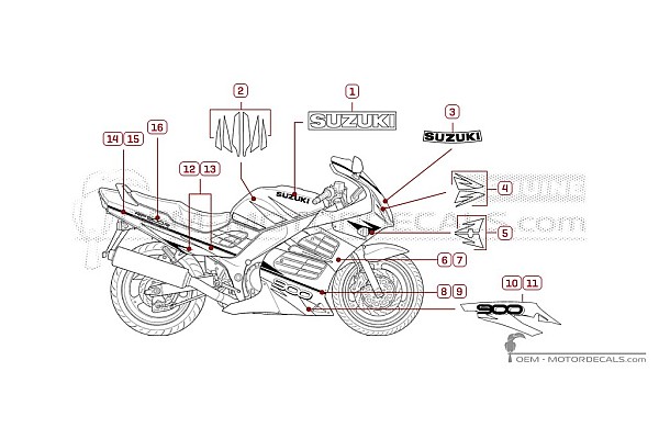 Suzuki RF900R 1997