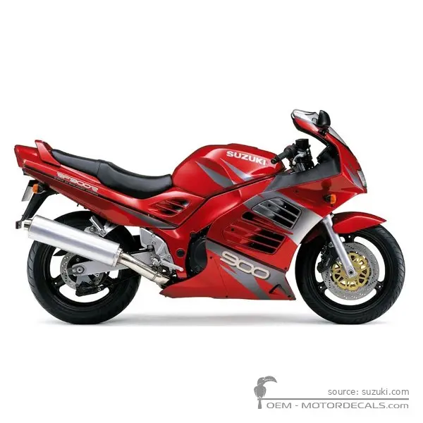 Suzuki RF900R 1998 - Candy Academy Maroon