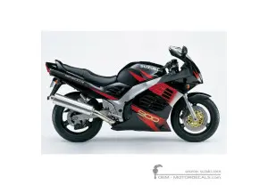 Adesivi per Suzuki RF900R 1998 • Suzuki Adesivi OEM