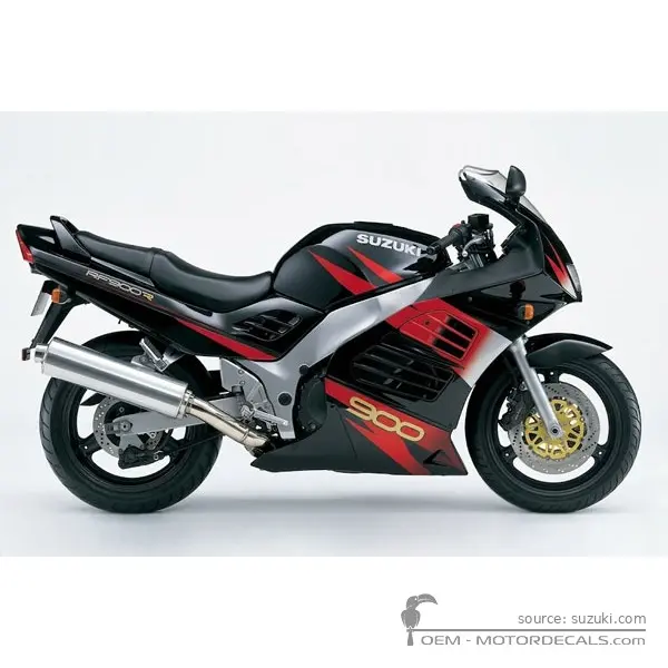Suzuki RF900R 1998 - Pearl Novelty Black